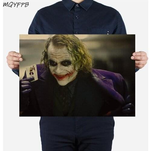 Classic Movies Kraft Paper Poster Decoration Wall Sticker Household Products