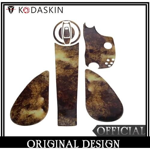 KODASKIN Motorcycle 3D Rust Tank Pad Sticker Decal Emblem GRIPPER STOMP GRIPS EASY for DUCATI SCRAMBLER