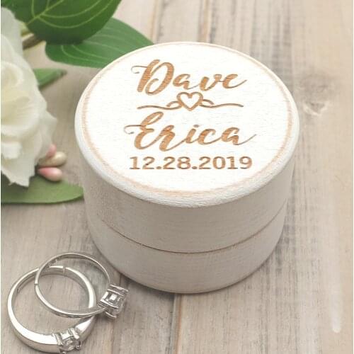 Wedding Ring Box,Personalized Ring Holder,Ring Bearer Pillow,Engagement Ring Box,Wedding Decoration