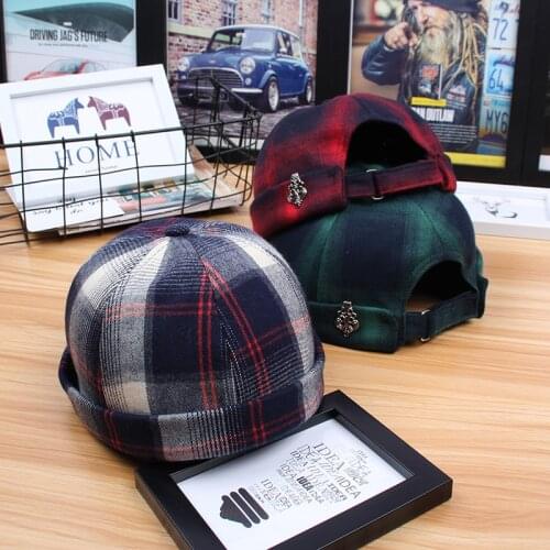 2018 New Skullies Beanies Solid Cotton Pumpkin Hat Fashion Casquette Korean Hip Hop Hiphop Beanies for Men Casquette Sailor Cap