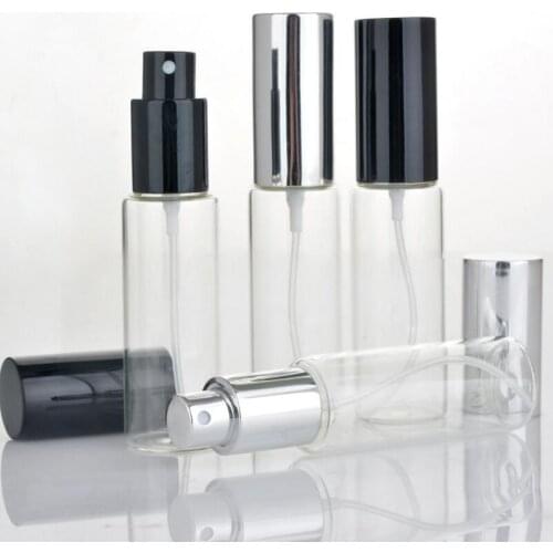 Wholesale 30ML Portable Glass Perfume Bottle With Aluminum Atomizer Empty Cosmetic Case For Traveler LX1255