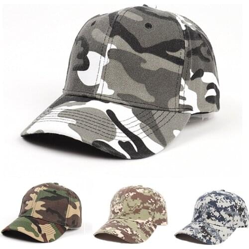 Outdoor Camouflage Cap Sport Baseball Cap for Women Men Tactical Military Camo Hunting Cap Kpop Travel Sun Hat Trucker Hat