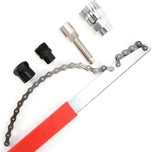 Cassette Cycle Bike Freewheel Chain Whip Sprocket Lockring Remover Tool Repair