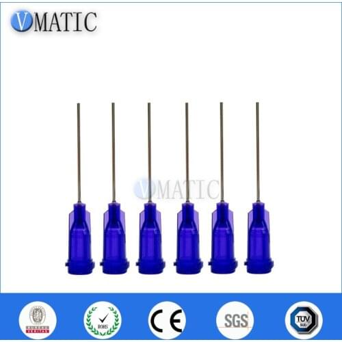 High Quality 100Pcs 21G 1'' Inch Luer Lock Glue Dispensing Needle Tip