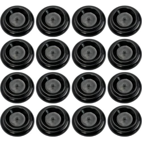 16Pcs Upright Piano Leg Pads Piano Caster Cup No-Slip Load Bearing Round Furniture Protection for Upright Piano