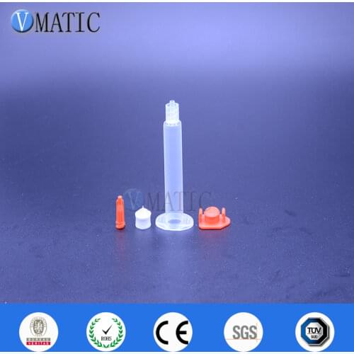 Free Shipping Wholesale 2500Pcs 3cc/ml Liquid Glue Dispensing Pneumatic Syringe Barrel/Piston/Syringe Tip Cap/Stopper/End Cover
