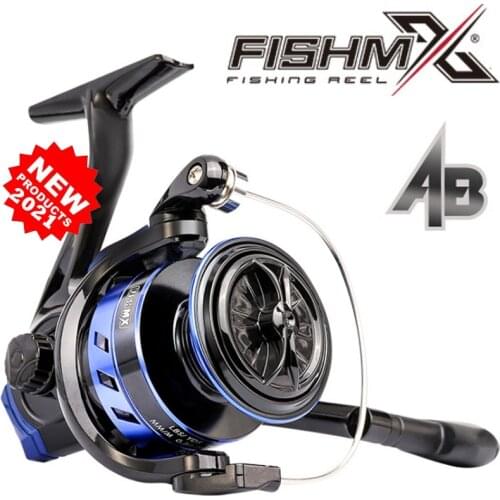 Yumoshi 2000-7000 8kg Max Drag 5.2:1 Metal Spinning Metal rocker 5+1BB Fishing Reel Carp Wheel High-quality 8kg Drag force