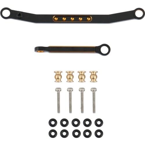 Metal Steering Rod Tie Links For 1/24 RC Crawler Car Axial SCX24 90081 AXI00001 Upgrade Parts