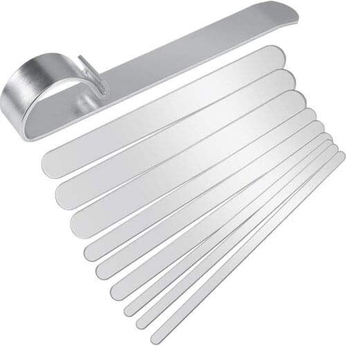 Metal Bracelet Blanks Fixture Tool Bending For Craft Jewelry Making Stainless Steel Silver Jig