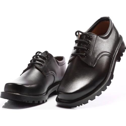 Safety Steel Toe Shoes Men Leather Dress Black Shoes for Men Work Boots New Waterproof Anti-smash Black Work Shoes Ankle Boots