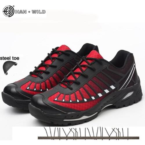Steel Toe Safety Boots Men 2019 Fashion Breathable Labor Insurance Puncture Proof Casual Shoes Mens Work Safety Shoe Boots