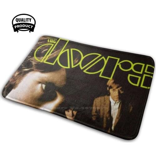 Soft Interesting Room Goods Rug Carpet Doors Jim Morrison Ray Manzarek Robby Krieger John Densmore Jim Manzarek Rick Manzarek