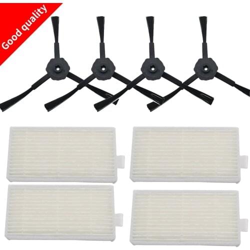 Side Brush HEPA Filter Kit For CHUWI ILIFE v5s v5 x5 ilife V3s v3s pro v3l v5s pro v50 robot vacuum cleaner panda x500 Parts