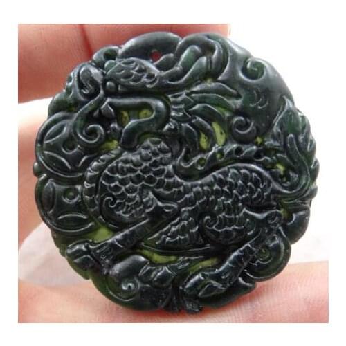 Natural stone Quartz crystal Chinese hand-carved statue of Unicorn amulet pendant for diy jewelry making Necklace Accessories A1