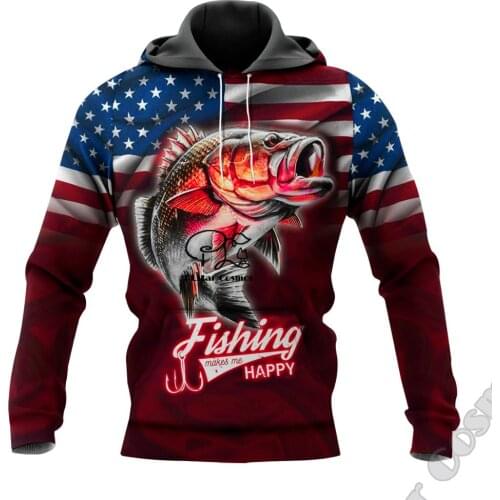PLstar Cosmos Newest Animal Tattoo Camo Fisher Bass Fishing Harajuku Casual Pullover 3DPrint Zip/Hoodies/Sweatshirts/Jacket S-7