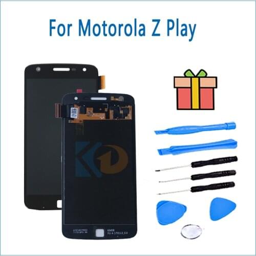 New 5.5" AMOLED For Motorola Moto Z Play LCD Display Touch Screen Digitizer For Moto Z Play LCD Screen XT1635 XT1635-02 LCD New