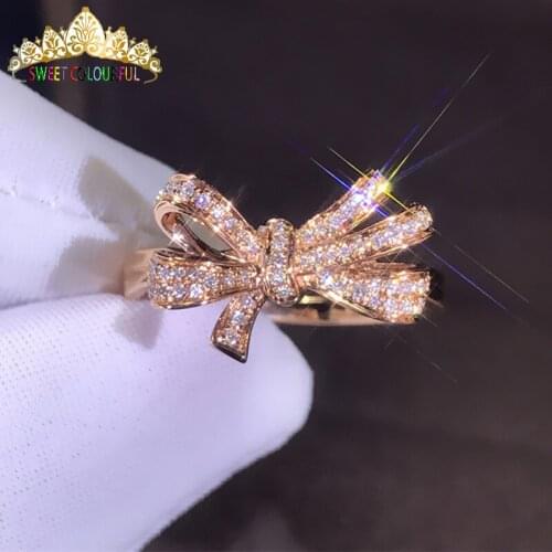 100% 18K 750Au Gold Moissanite Diamond Ring Wedding ring D color VVS With national certificate MO-H1018