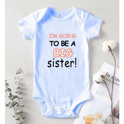 Baby Boy Outfit Winter Jumpsuits Kids Newborn Girl Clothes One Piece Jumpsuit Toddler Romper Clothing for New Born Big Sister