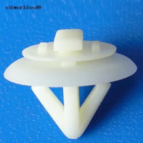 Shhworldsea 100pcs car clip auto fastener moulding clip for ford expedition WXplore&mountainer from 2001-on