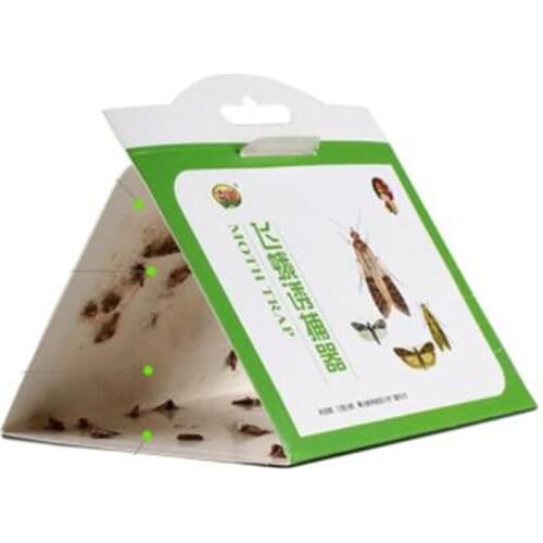 Cloth Pantry Food Moth Trap Pheromone Killer Paste Sticky Glue Trap Pest Reject Fly Insects Family Factory Restaurant Use