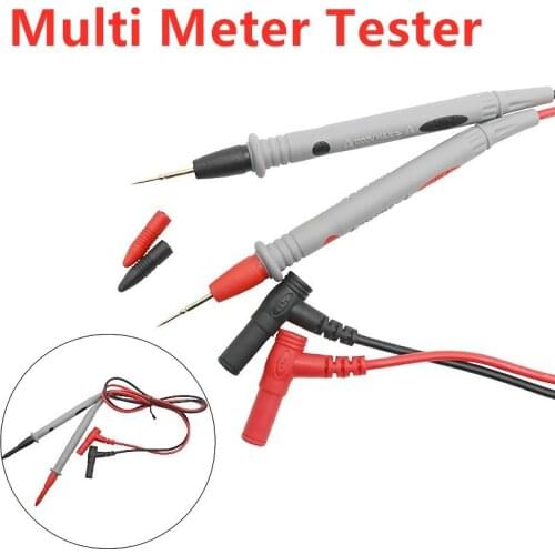 2021 New 1000V 20A Universal Probe Test Leads Pin Digital Multimeter Needle Tip Meter Multi Meter Tester Lead Probe Wire Pen
