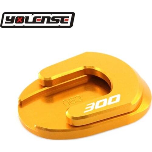 Motorcycle CNC Kickstand Sidestand Stand Extension Enlarger Pad For HONDA Forza300 Forza250 Forza125 MF13 Forza 300 200 125 2018
