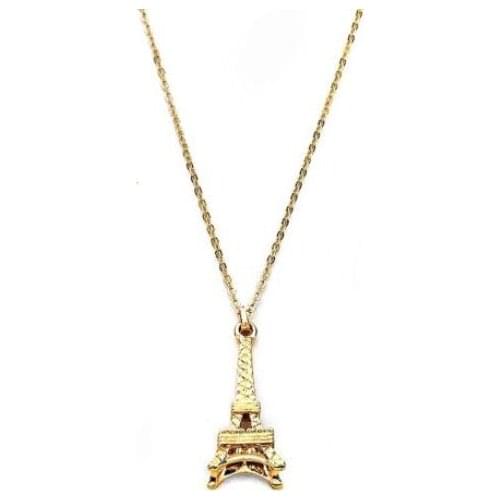 EIFFEL TOWER Necklace Vintage Golden Silver Collar Statement Charms Choker Chain Necklace Pendant Fashion Jewelry Women HOT