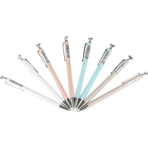 0.5/0.7mm Lead Metal Heart Shaped Mechanical Pencil 2B Automatic Pencil Black Colorful Refill Drawing Drafting Propelling Pencil