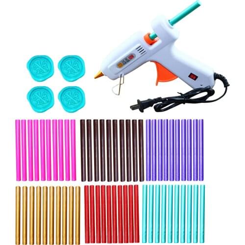 10pcs Mini Flexible Glue Gun Sealing Wax Stick DIY STAMP Wax Sticks for Retro Vintage Wax Seal Stamp Invitations Envelope Letter