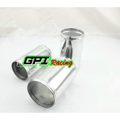 102 mm 4"inch Silver NEW GPI Alloy Aluminum Hose Adapter Joiner Pipe Connector Silicone
