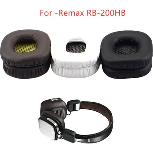 200HB Ear Pads Headphone Earpads For Remax RB-200HB Cushion Replacement Cover Earmuff Repair Parts Earphone Accessories