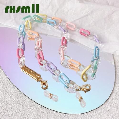 Anti-Lost Chains For AirPods Fashion Boho Necklace Sweater Earphone Accessories Jewelry Colorful pendants chains