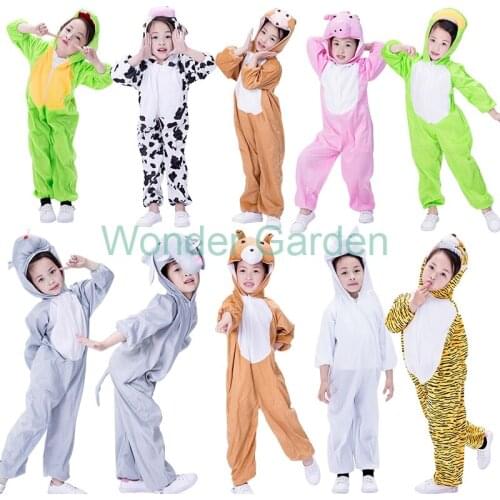 Wonder Garden Children Kid Girl Boys Animal Outfit Clothing Jumpsuit Halloween Party Cosplay Costumes
