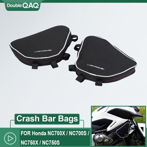 NEW Motorcycle Frame Crash Bar Bags NC 700 750 X S Tool Placement Travel Bag FOR Honda NC700X NC700S NC750X NC750S