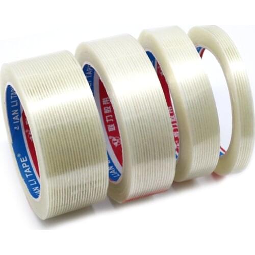 25M Adhesive Fiberglass Tape, Strip Fiber Tape for Packing, Fiber tape 0.5Cm 1cm 2cm 3cm 4cm 5cm