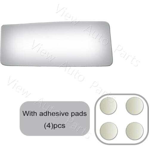 Lower Towing Mirror Glass + Adhesive for 04-14 Ford F-150 Pickup Truck Passenger Right Side
