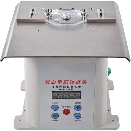 New Hot C-901B Stepless Variable Speed Splitting Machine Double Sided Cashmere Slitting Machine 220V 400W 12000rpm (adjustable)