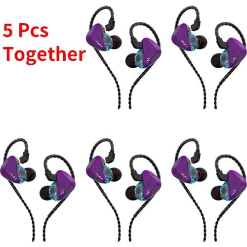 Wholesale CVJ CSK 1DD+1BA Per Side In Ear Monitor HiFi Earphones 5 Pcs Together Shipping Whole Batch Sale for EU Only