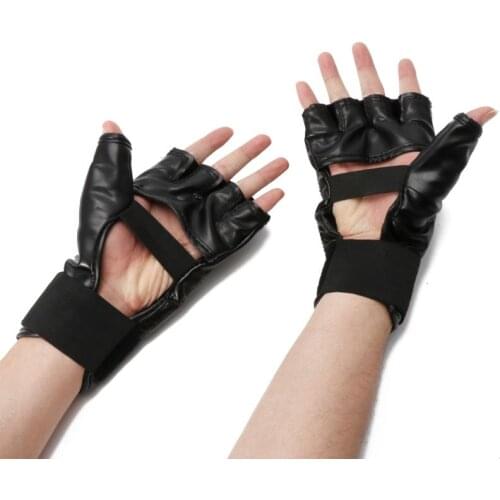 Gants boxe Gym Cool MMA Muay thaïlandaise Training Punching Bag Demi-mitaines