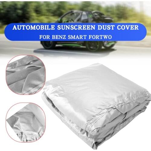 Dustproof Waterproof Cover Car Cover Auto Body Sun Rain For Benz Smart Fortwo Outdoor Full Car Cover Sun UV Protection