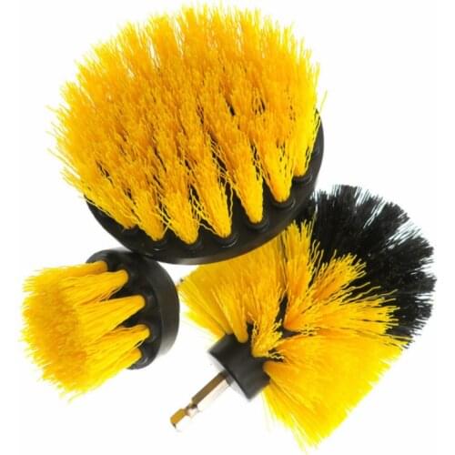 Drill Brush 1Pcs All Purpose Cleaner Scrubbing Brush for Bathroom Surface Grout Tile Tub Shower Kitchen Auto Care Cleaning Tool