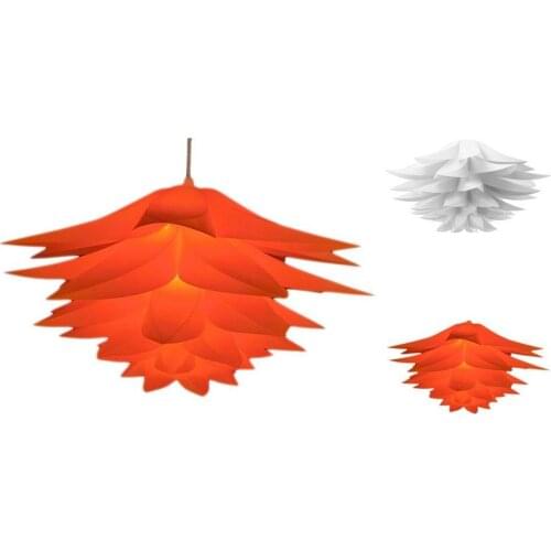 Six-Layer Lamp Shade Lotus Lampshade Living Room E27 Lamp Bulb Covers Party Bedroom Ceiling Light Decor Christmas Light Shade