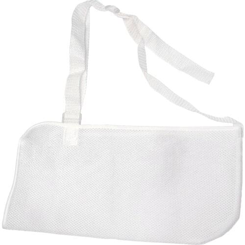 Adults Left/Right Shoulder Arm Sling Shoulder Sling for Quick White