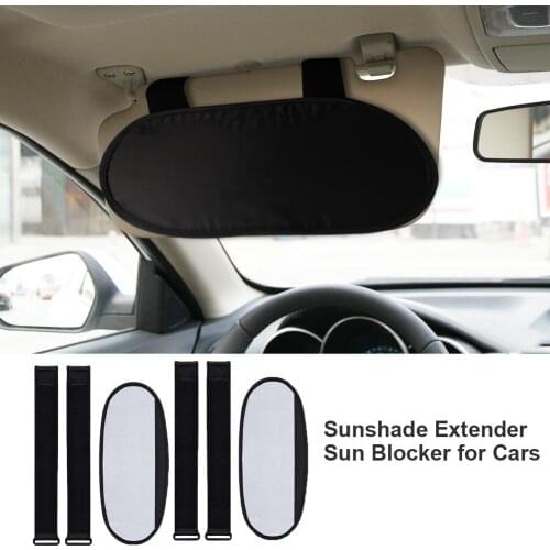 1 Pair Car Sun Visor Anti-glare Car Sunshade Eye Protection Light Barrier
