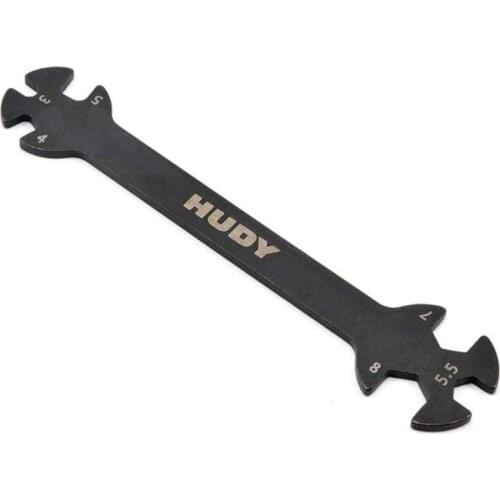 RC Hudy Special Tool Wrench 3 / 4 / 5 / 5.5 / 7 / 8MM for Turnbuckles & Nuts 181090 Repair Hobby Model Car