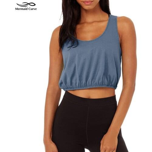 Loose Gym Workout Tank Tops Sexy Crop Vest Solid Harajuku Fitness Vest Female Off Shoulder Running Summer Women Tops