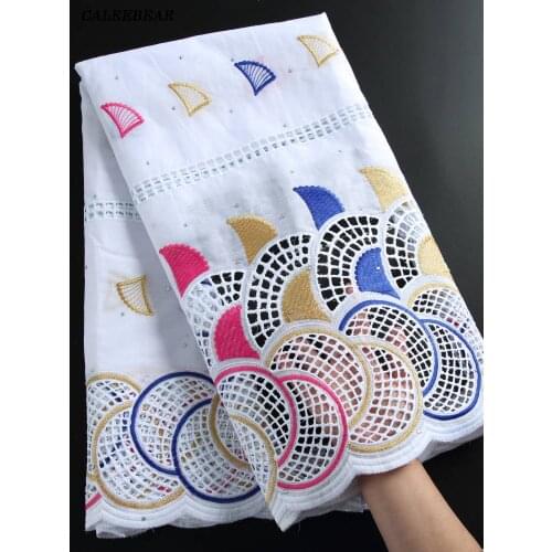 High Quality Swiss Voile Lace In Switzerland Pure Cotton Women Dress Lace Fabric For Wedding Dress African Lace Fabrics S2261