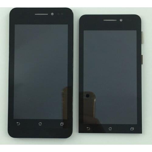 Used parts LCD Display Touch Screen Panel Digitizer Assembly Frame Bezel For ASUS Zenfone4 A450CG 4.5 inch Smartphone