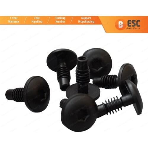 10 Pieces Rear Bumper Clips For Renault Megane Kangoo 7700412446