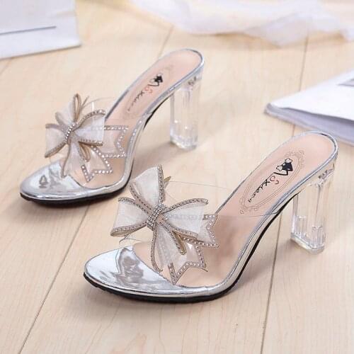 2021 Brand Design Women Elegant Square Sandaly Toe Thin High Heels 8.5CM Summer Outdoor Beach Shoes Gladiator Ladies Sandals